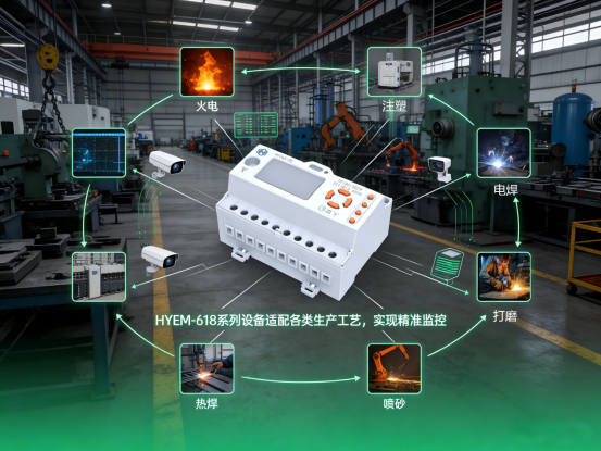 华耀众联HYEM-618系列：环保用电监控（用电监管、分表计电、工况用电）护航企业绿色发展